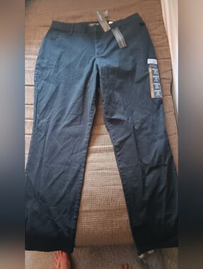 Black Straight Leg Pants